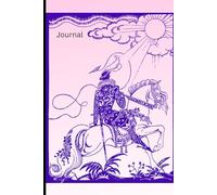 Notebook Journal with a Knight on a White Horse Cover: for work or personal use for everything you need to write down