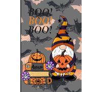 Notebook Journal with Happy Gnome 0'Ween Cover: for work or personal use for everything you need to write down