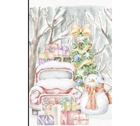 Notebook Journal with Watercolor Christmas Cover: for work or personal use for everything you need to write down