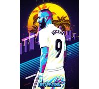 Notebook : Karim Benzema Notebook Lined Page Gift Book for Writing, Thankgiving Notebook for Fans #280
