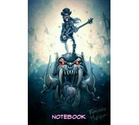 Notebook : Lemmy Motörhead RockBand Notebook Lined 100 Pages For Students, Teens, Home and Work Thankgiving Notebook #133