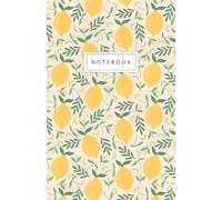 Notebook: Lemon Light - Beautiful Design: 5.5" x 8.5" lined pages. Great for note-taking/Composition/Writing/Planning/Diary/Gift