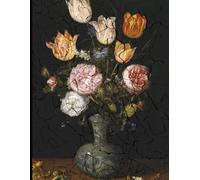Notebook - Lined, 100 Pages | Cover Art: Jan Brueghel the Elder "Floral Still Life": This elegant notebook makes a thoughtful gift or a refined ... timeless art and creative expression.