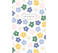 Notebook: Little Wildflowers - Beautiful Design: 5.5" x 8.5" lined pages. Great for note-taking/Composition/Writing/Planning/Diary/Gift
