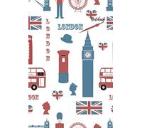 Notebook: London Journal Notebook Souvenir Diary , 100 Blank Ruled Pages 6x9 inch: I Love London, London Gifts and souvenirs Notebooks .