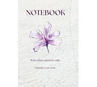 Notebook Me & Myself: Agenda semanal para meninas/ mulheres, diário pessoal, 2 em 1…