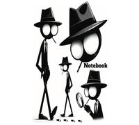 Notebook: Nice Multi-purpose ruled notebook with a cool retro Spy design