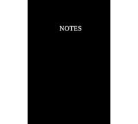 Notebook: Notes for daily use - 6x9 in - 50 pages - For writing ideias, notes, lists, recipes and more