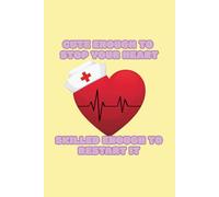 Notebook: Nurse Heart | Cute Gift for a Nurse | Nursing School (Composition Book, Journal, Note Taking, Lists)