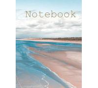 NOTEBOOK: Ocean and Beach Notebook, Aesthetic Lined Journal, Coastal Gift for Women, Daughter, Wife, Grandma, or Mom, Relaxing Beach Cover | 8.5” x ... Decor Fans, Writers, Women & Teen Girls