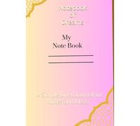 Notebook of Dreams: A Simple Lined Journal for Notes and Ideas
