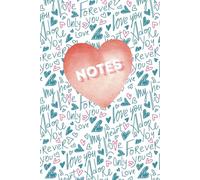 Notebook of love, 200 lined pages, A5,: Perfect A5 Gift to Show You Care: A Lined Notebook for Journaling, Note-Taking, Doodling, List-Making, and More