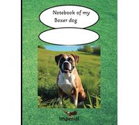 Notebook of my Boxer dog: write your pet's name on the cover