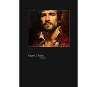 Notebook of the Paper & Mind Series - Hartmere: Fantasy Cover with Portrait of Male Elf - for Writers, Poets, Artists, and Others who Enjoy Artful Design - Grid Paper, 120 Pages