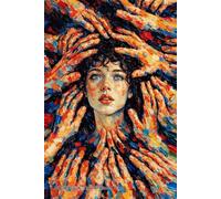 NOTEBOOK: Overwhelmed Soul: Lined Journal for Managing Anxiety, Releasing Stress & Finding Inner Calm (6x9 Inches, 200 Pages)