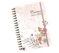 Notebook Planner, Monthly Calendar Organizer 2025-2027, 8.27x5.91 Inches, 36-Month Overview Journal, Durable Daily Planning Book for Schedule Tracking, Appointments, Goal Setting