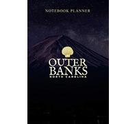 Notebook Planner Outer Banks North Carolina Beach: 114 Pages, 6x9 inch, Budget, Work List, Organizer, Management, Journal, Planner