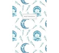 Notebook: Portal of the Moon - Beautiful Design: 5.5" x 8.5" lined pages. Great for note-taking/Composition/Writing/Planning/Diary/Gift