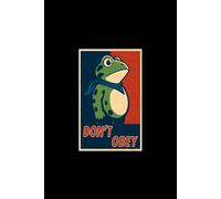 Notebook: Portland Frog, 100 Pages 6 × 9 Wide Ruled Lined Pages Journal Diary For Teens, Students, Music Fans, and Study Notes (Composition Notebook)