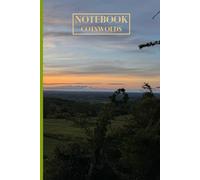 Notebook Pretty Cotswold Countryside A5 120 pages lined for Nature Lovers: Perfect for journaling, countryside walks, or a thoughtful gift for nature ... pretty picture of the Cotswold countryside.