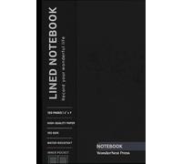 Notebook: Record Your Wonderful Life: A 120-Page 6" x 9" Ruled Journal with Date Headers