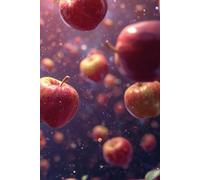 Notebook: Red apples: Women, Teenagers, Students, Girls as a Gift | Aesthetic series of fresh Fruits