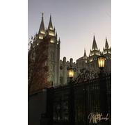 Notebook: Salt Lake City Temple in the Fall