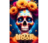 Notebook Series: Day of the Dead/ Glossy Hardcover Lined Journal with Original Cover Art - Perfect for Work, School, Travel, and Note Taking