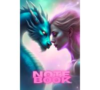 Notebook Series: Dragon Girl/ Glossy Hardcover Journal with Original Cover Art - Unique and Perfect for Work, School, Travel, and Daily Notes