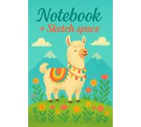 Notebook + Sketch Space - 241 pages: Lama