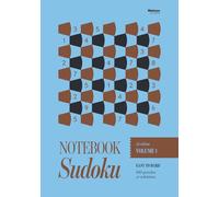 Notebook Sudoku Vol. 1 A5 Edition: Easy to Hard Sudoku | A5 sized 148×210mm | 160 puzzles plus solutions (Notebook Sudoku A5 Edition)