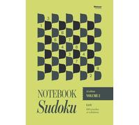 Notebook Sudoku Vol. 2 A5 Edition: Easy Sudoku | A5 sized 148×210mm | 160 puzzles plus solutions (Notebook Sudoku A5 Edition)