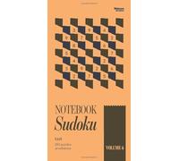 Notebook Sudoku Vol. 6: Easy Sudoku for travelers | TN Insert sized 110×210mm | 160 puzzles plus solutions (Notebook Sudoku TN Inserts)