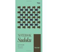 Notebook Sudoku Vol. 7: Easy to Hard Sudoku for travelers | TN Insert sized 110×210mm | 160 puzzles plus solutions (Notebook Sudoku TN Inserts)