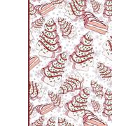 Notebook: Sweet Christmas Tree Dessert Cute Holiday Journal for Women & Teens