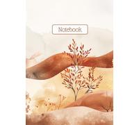 Notebook: Taccuino per lavoro, studio e tempo libero con copertina flessibile e interno a quadretti (5mm)