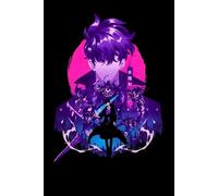 Notebook: The Second Shadow Monarch, 100 Pages 6 x 9 Wide Ruled Lined Pages Journal, Best Gift for Kids, Teens And Anime Lovers