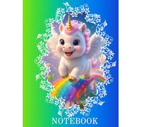 Notebook ( Unicorn ) Creative Dot Notebook: Colorful Pages to Inspire Your Notes and Drawings. 20.95 x 27.9 cm / 8.25 x 11 inches (US Letter) , perfect for writing and drawing