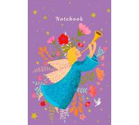 Notebook: Vibrant Floral Angel Themed Notebook | Perfect for Daily Notes, Ideas & Reflections | 120 Lined Pages for Creative Expression & Organization"