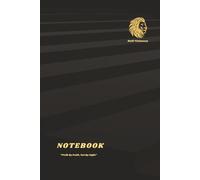 Notebook "Walk by Faith and Not by Sight": Bold Visionary | 6x9 Lined Notebook