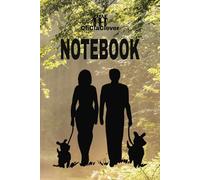 NOTEBOOK - WALKING THE DOGS - TIMELESS: !!!ATTENTION!!! MATCHING DAILY PLANNER, PUZZLEBOOK & SCRAPBOOK AVAILABLE - 151 PAGES