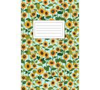 Notebook: Wild Sunflower - Beautiful Design: 5.5" x 8.5" lined pages. Great for note-taking/Composition/Writing/Planning/Diary/Gift