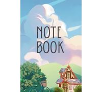 Notebook with a Countryside Scenery design: Record Every Memory... In a Countryside Setting Aesthetic Journal For Girls, Teens, Women | Wide Lined 6X9in