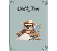 Notebook with a Cozy Koala Design: Adorable and Relaxing Koala-Themed Writing Notebook for School, Work, or Creative Notes ,100 Pages, Ruled, 8.5" x 11"