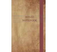 Notebook with dividers 6" x 9": Universal Journal 100 Sheets for Notes