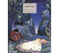 Notebook with illustrations of fairy tales-magical forest: College Ruled 110 Pages - 7.5" x 9.25": Perfect gift for childrens