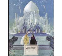 Notebook with illustrations of fairy tales-Princess: College Ruled 110 Pages - 7.5" x 9.25": Perfect gift for childrens