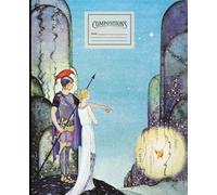 Notebook with illustrations of fairy tales-Treasure: College Ruled 110 Pages - 7.5" x 9.25": Perfect gift for childrens