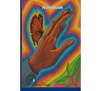 Notebook: With Unique Design Inspired by Nature, Anatomy and Vibrant Colors - Matte Soft Cover, 180 Ruled Pages.