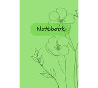 Notebook: With Unique Design Inspired by Nature and Vibrant Colors - Matte Soft Cover, 120 Ruled Pages